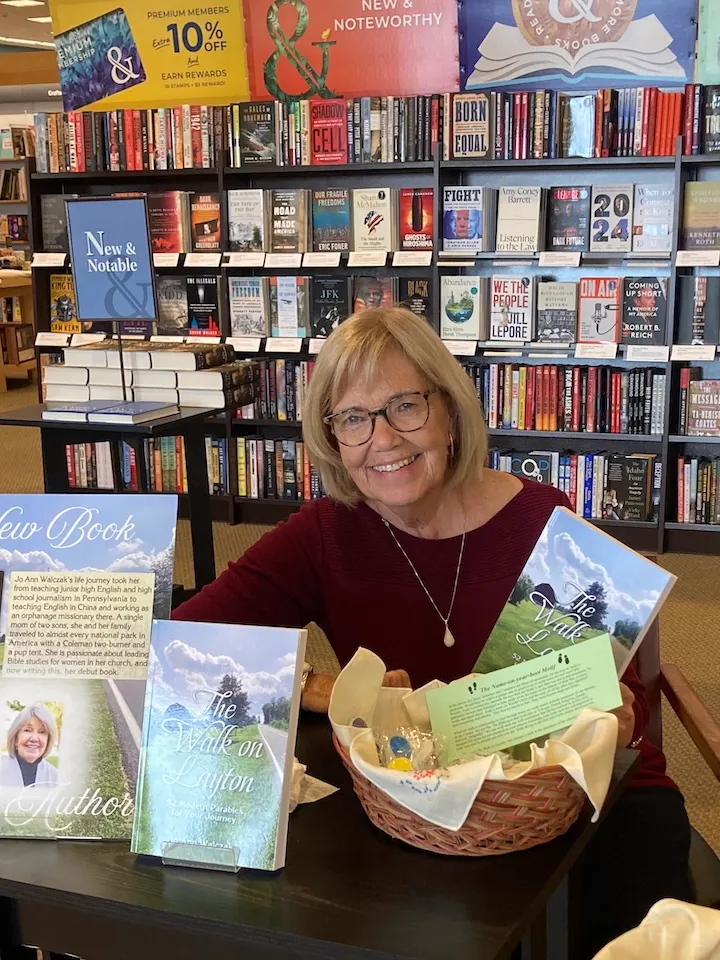 Portrait of Jo Ann Walczak, author of The Walk on Layton and writer of the blog On Layton